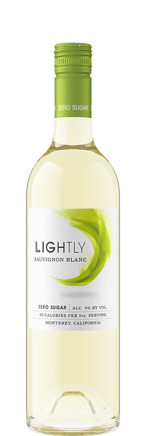 Lightly Wines Sauvignon Blanc wine bottle